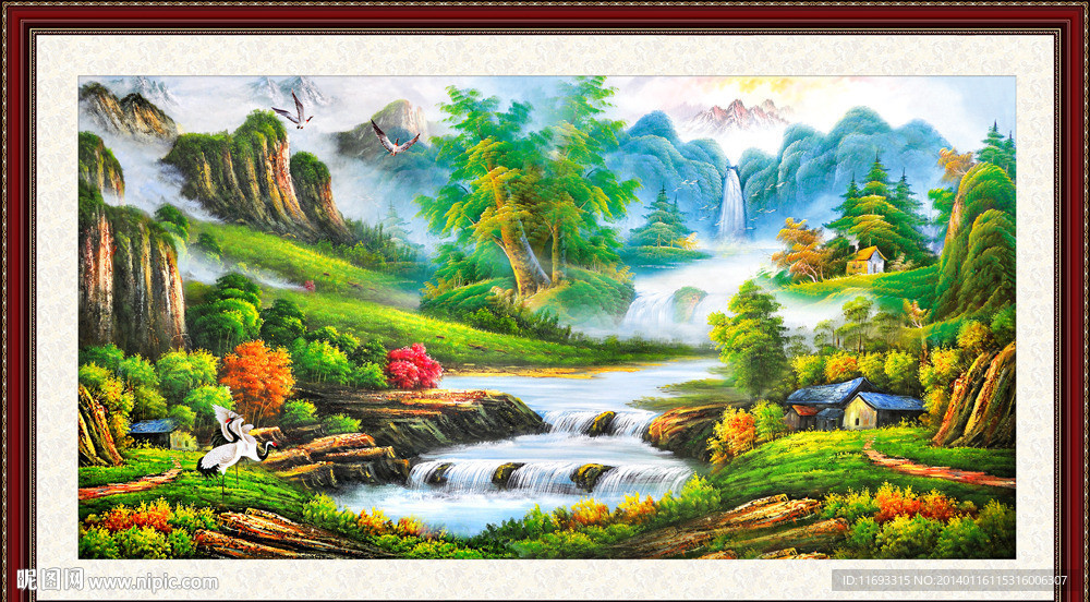 油画