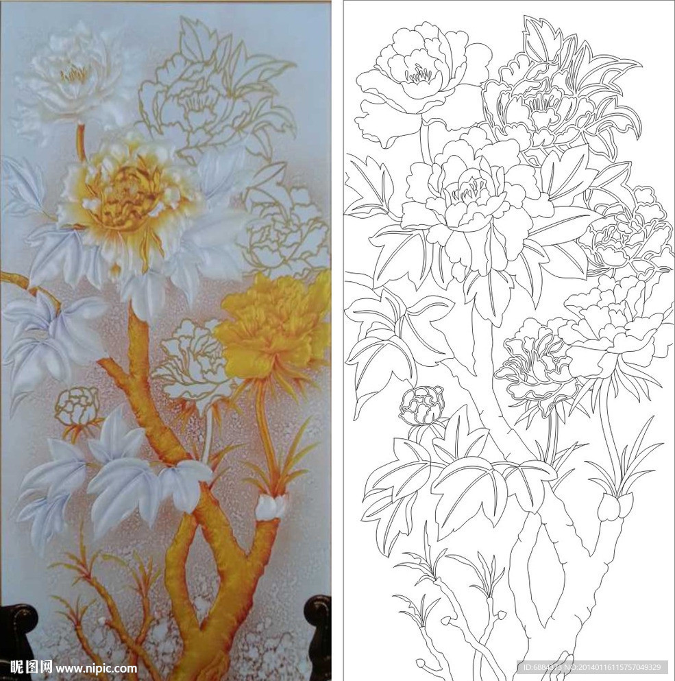 牡丹花 金牡丹