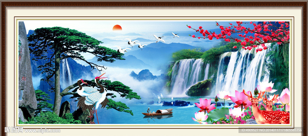 山水风景画