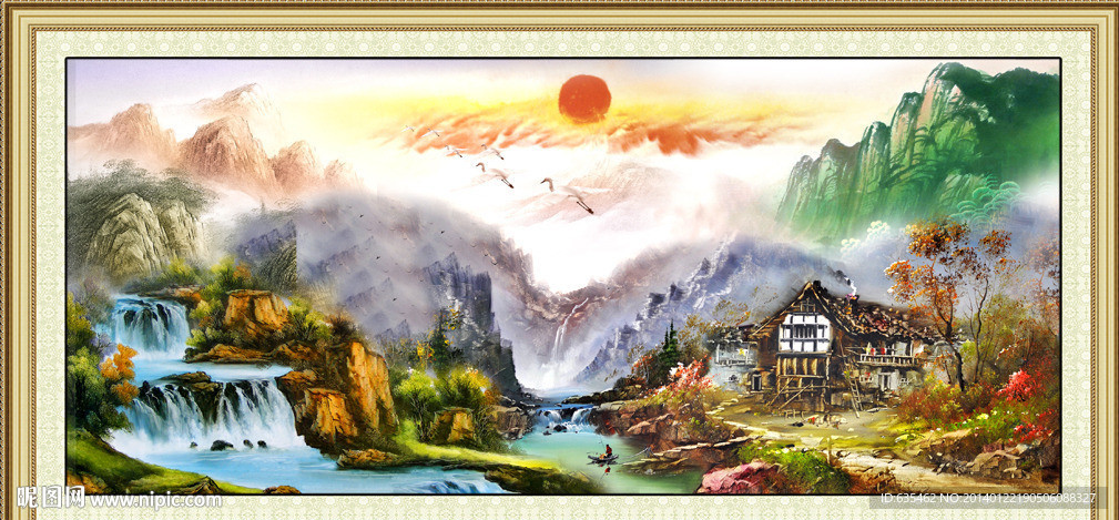 国画 山水画