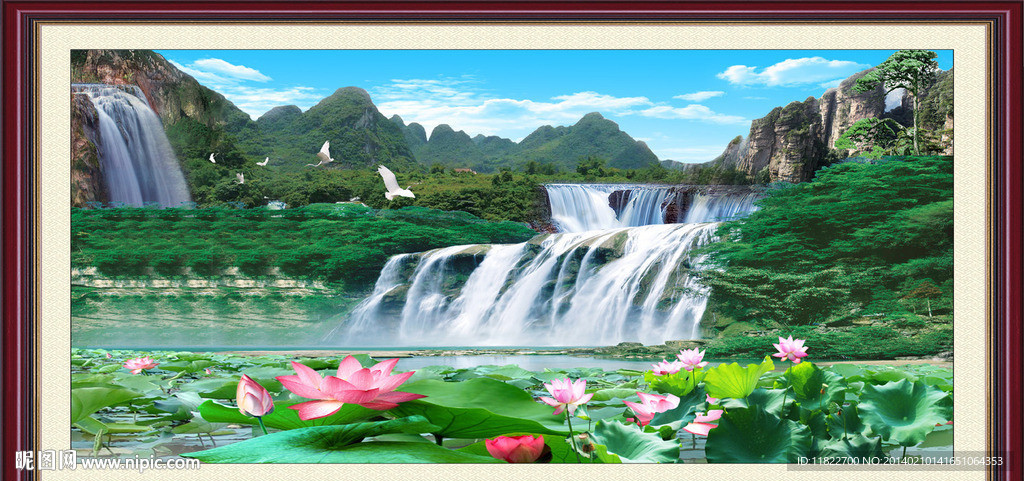 山水风景画