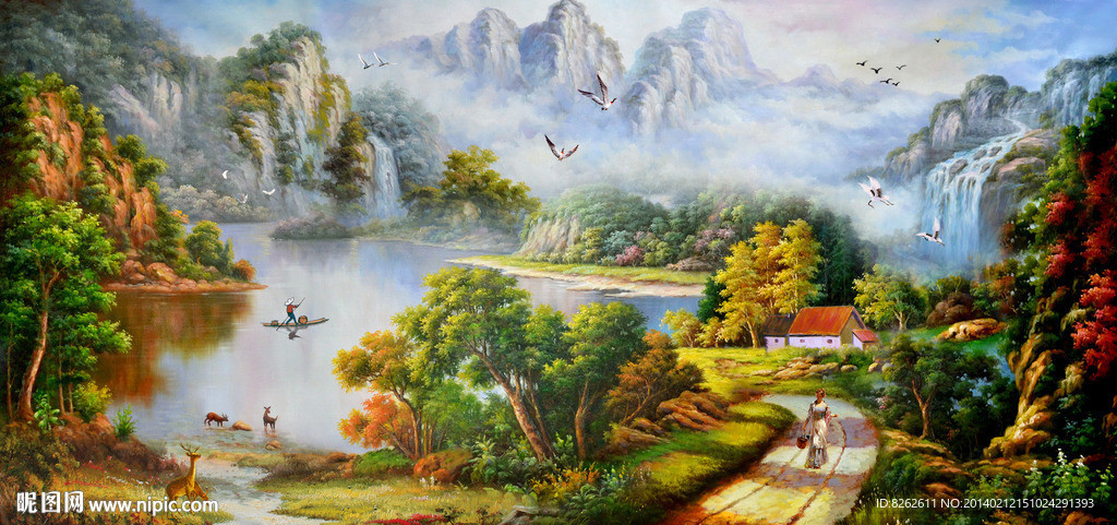 油画