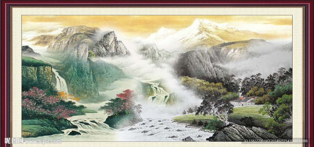 山水画