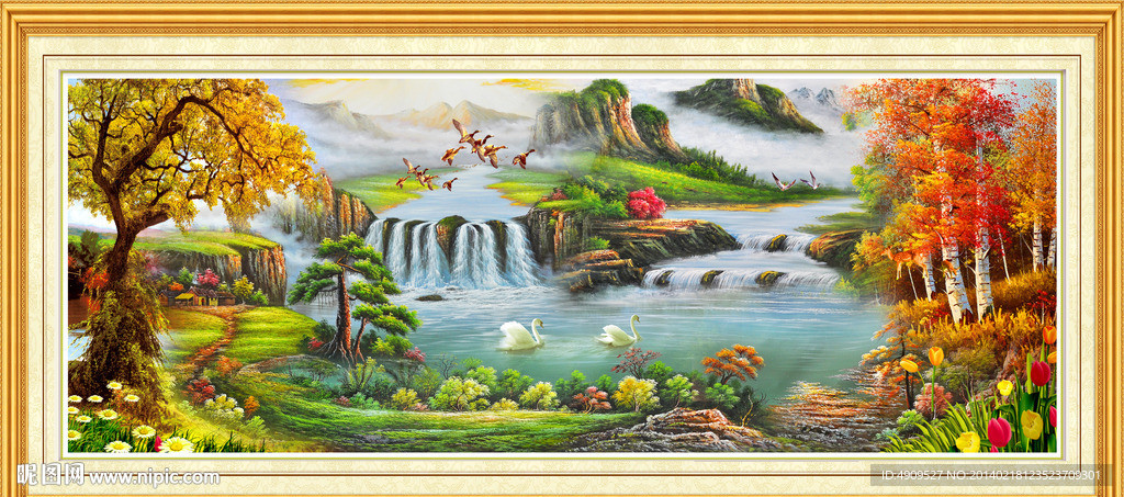 大厅油画