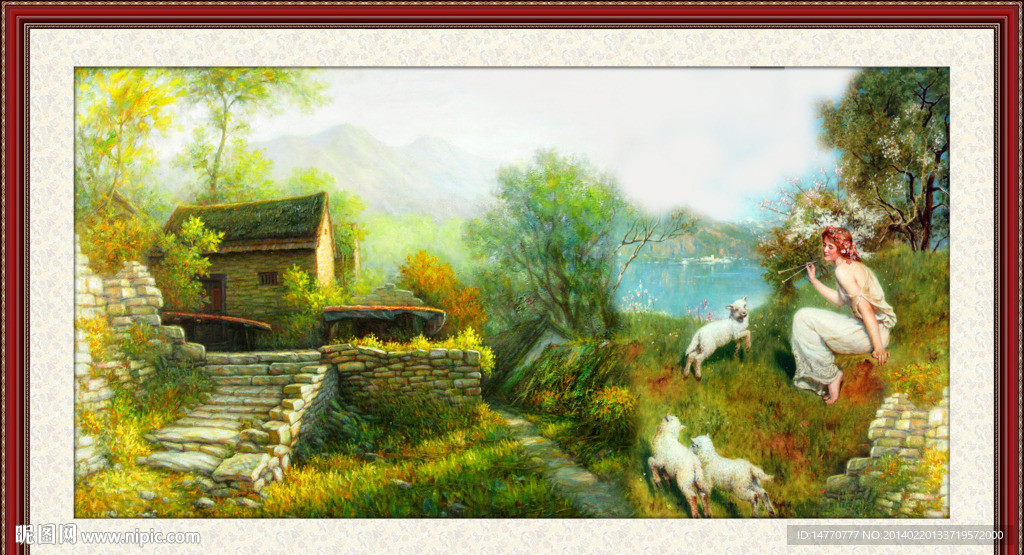 油画风景