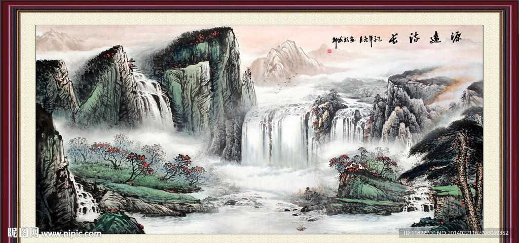 国画山水