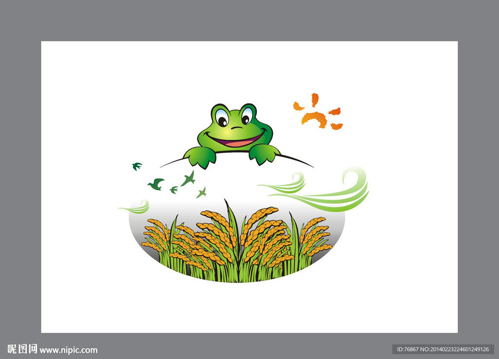 青蛙 水稻 鄱阳湖