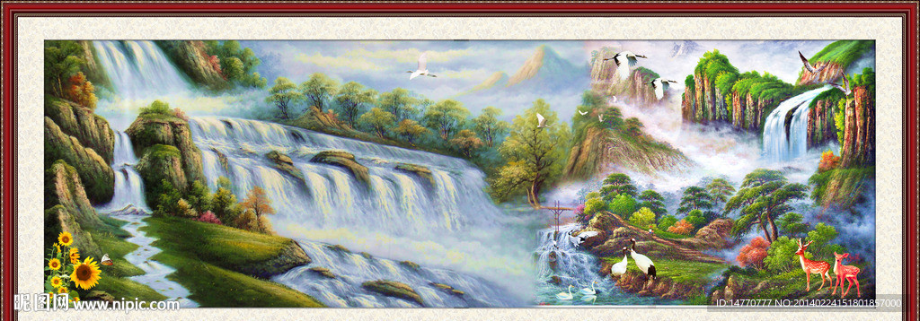 油画风景