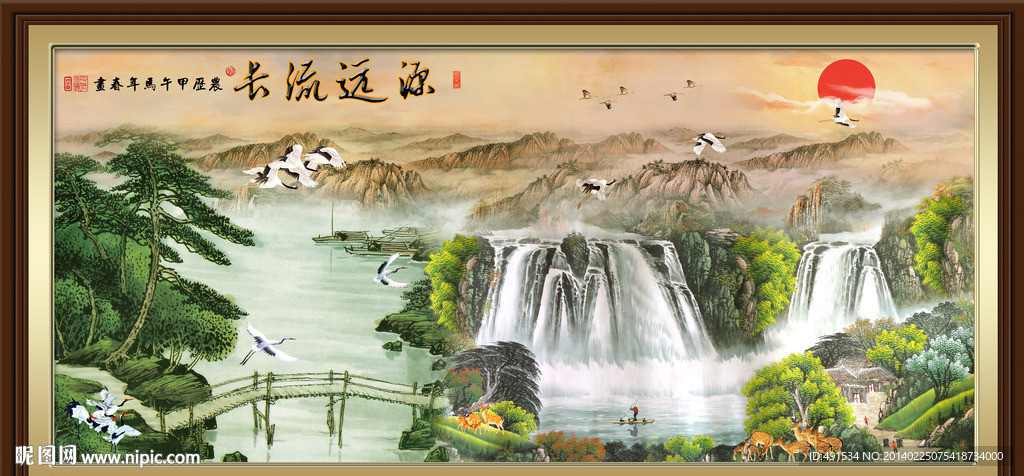 山水国画 源远流长