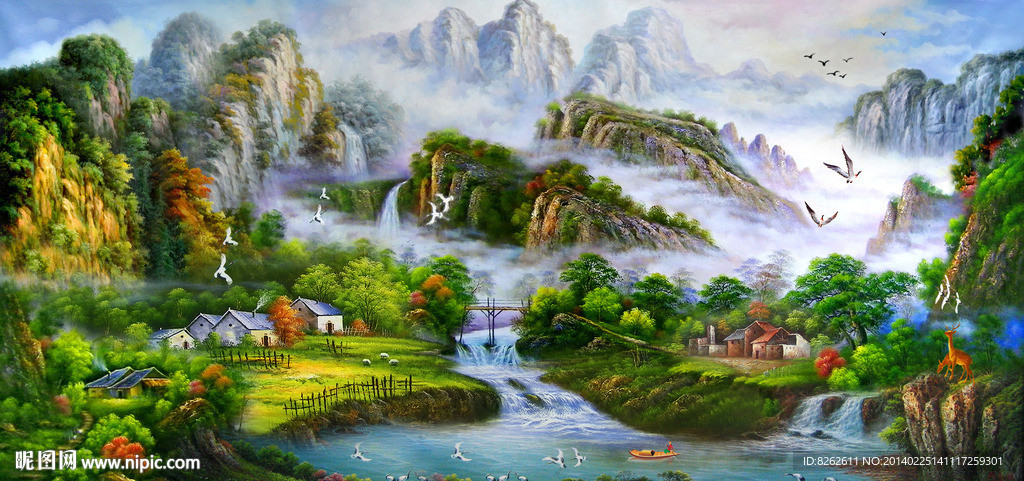 油画