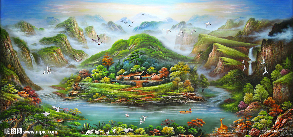 油画