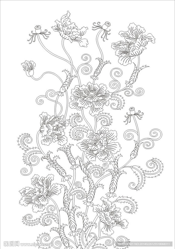 欧式花
