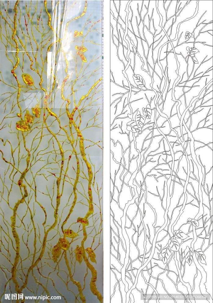 树藤设计图__绘画书法_文化艺术_设计图库_昵图网nipic.com