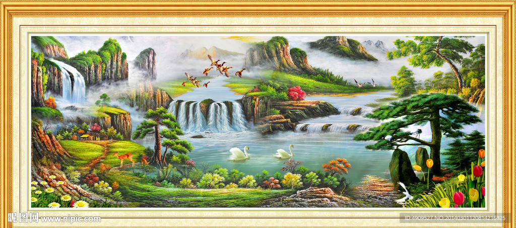 风景油画