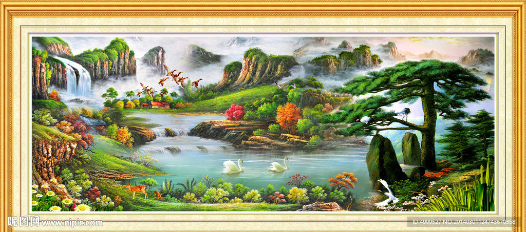 山水画