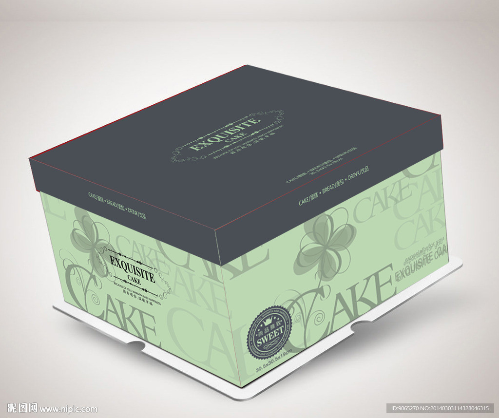 蛋糕包装盒 迷你蛋糕盒实拍_义乌帧影摄影-站酷ZCOOL