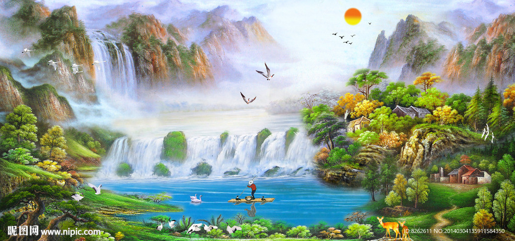 油画