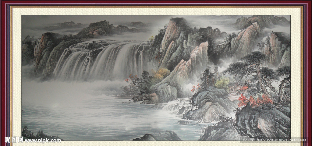 山水国画