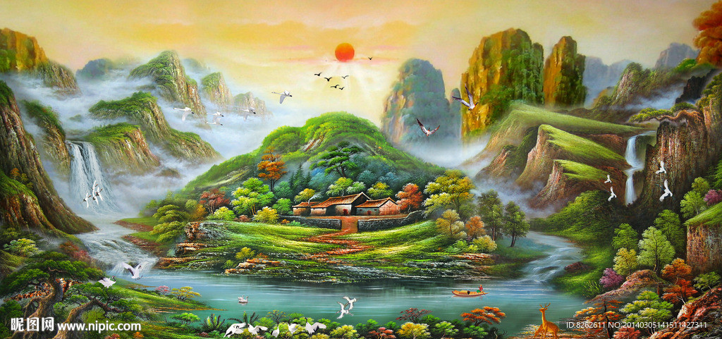油画