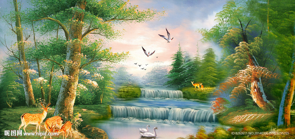 油画