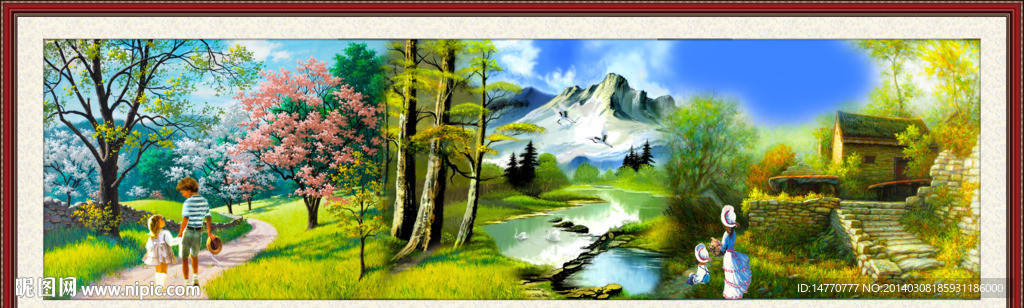 油画风景