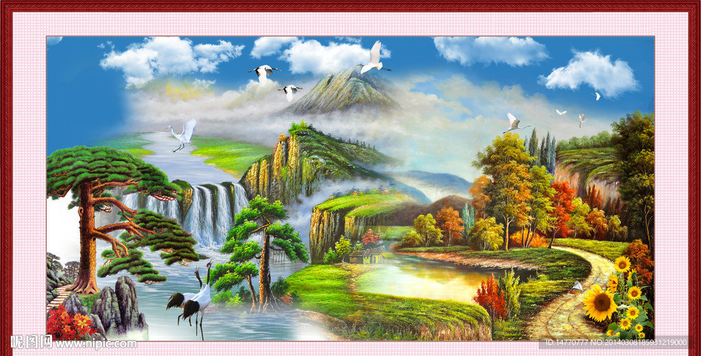 油画风景