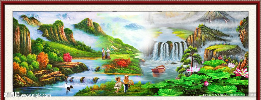 油画风景