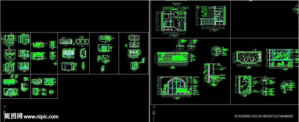 阳台施工立面图