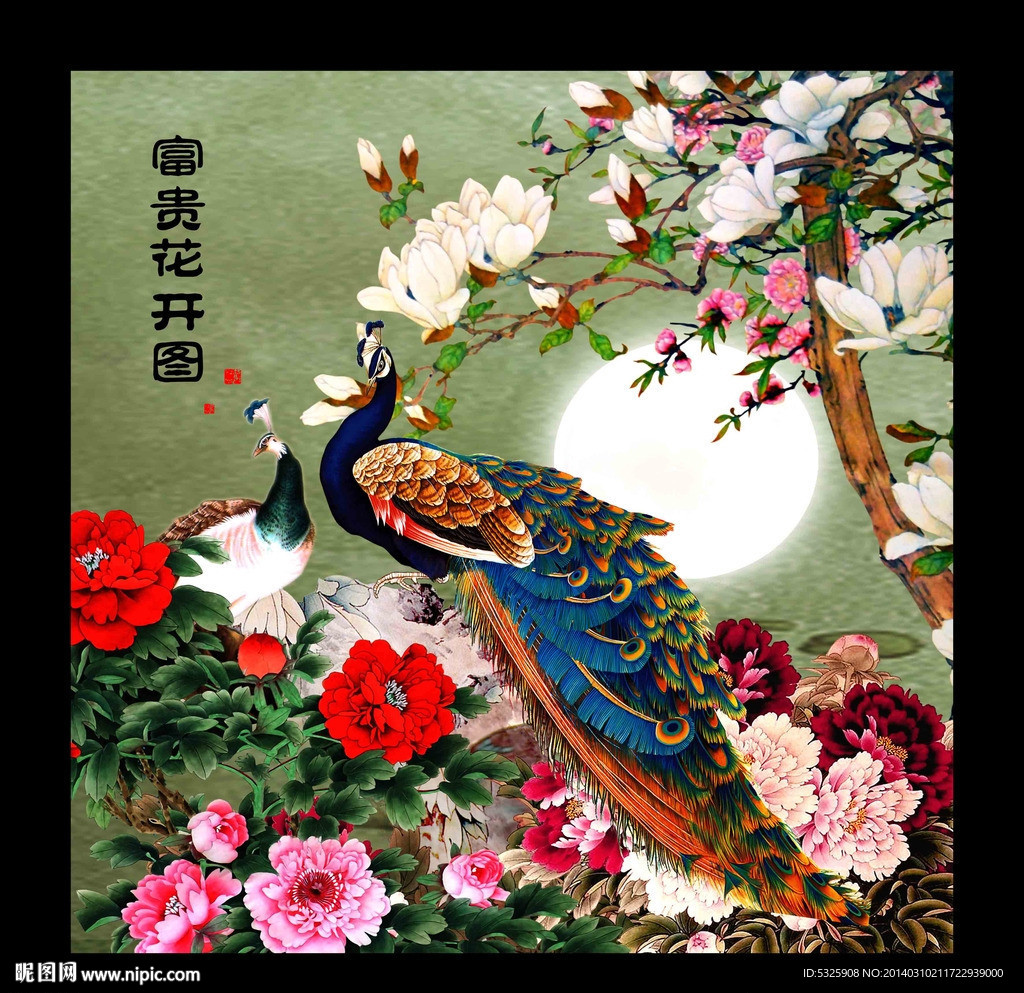 牡丹图