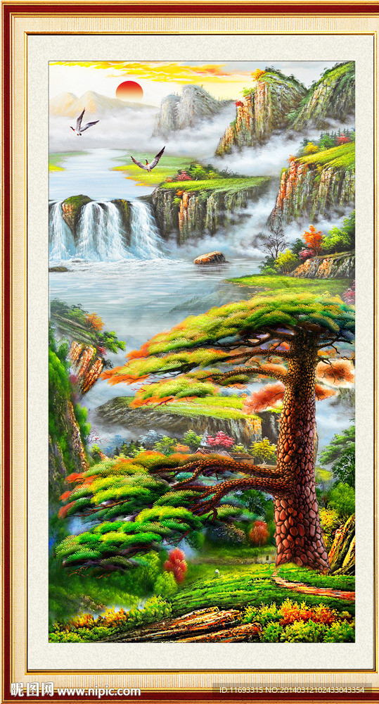油画