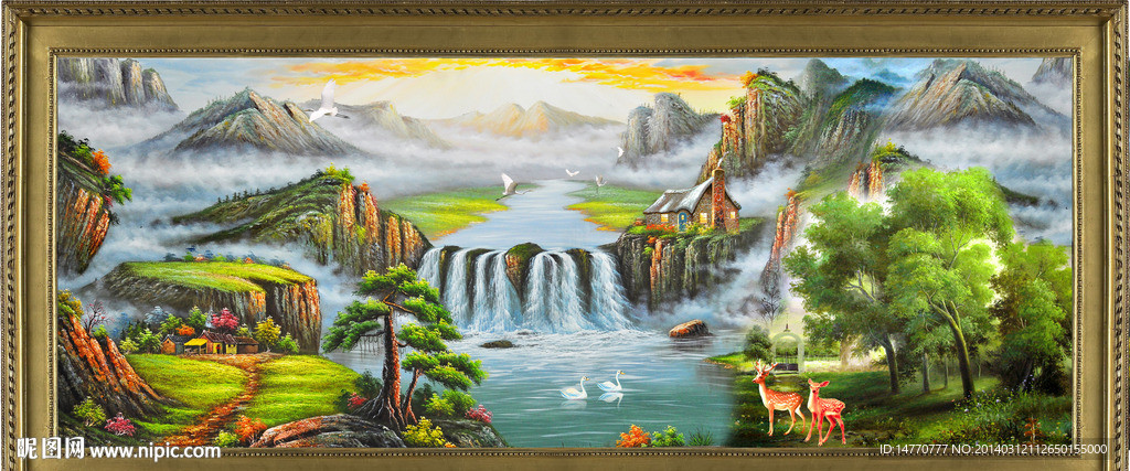 油画风景