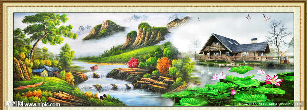 油画风景