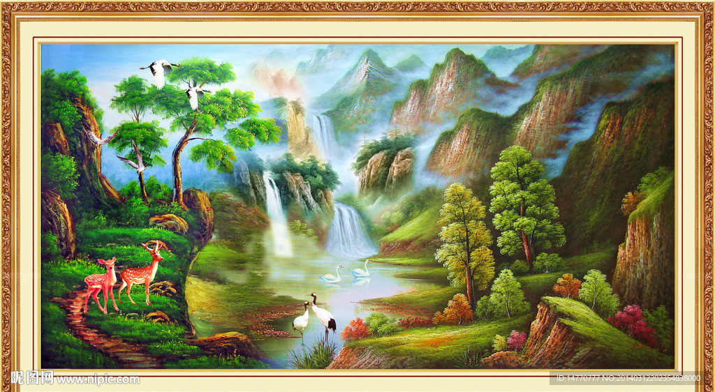 油画风景