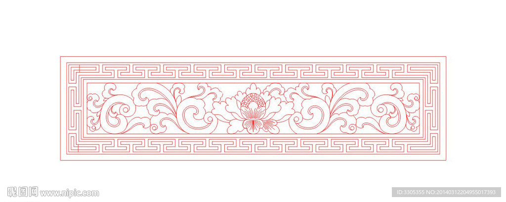 花纹(路径未闭合)