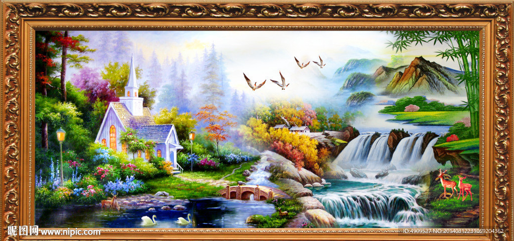 风景油画