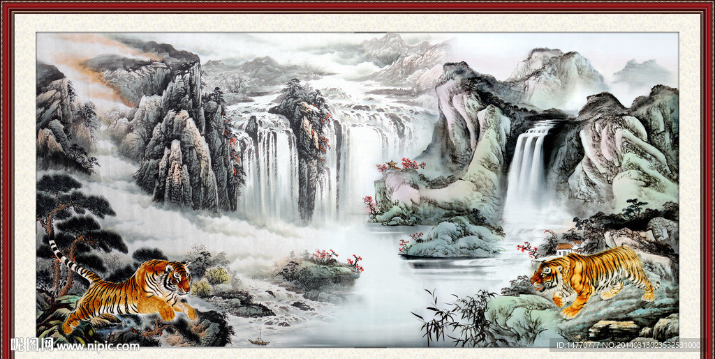国画山水