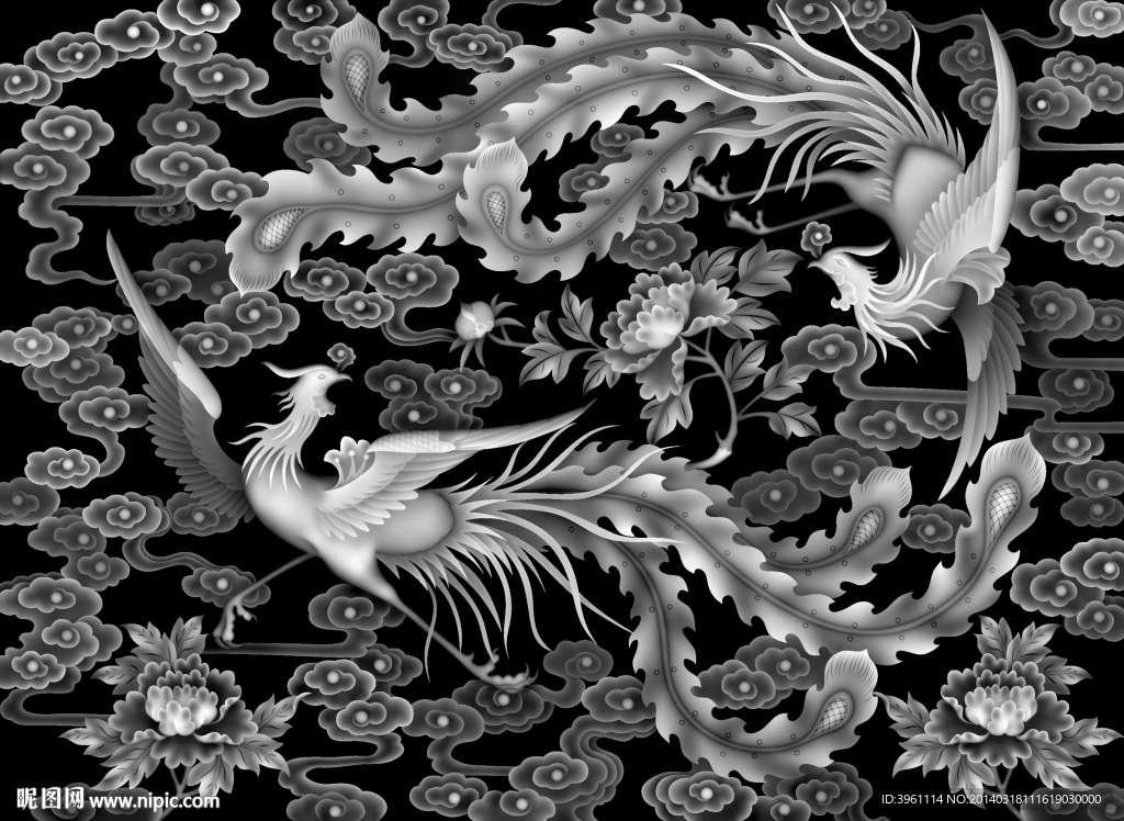 浮雕灰度图
