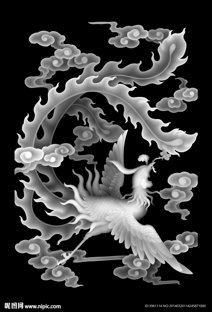 浮雕灰度图