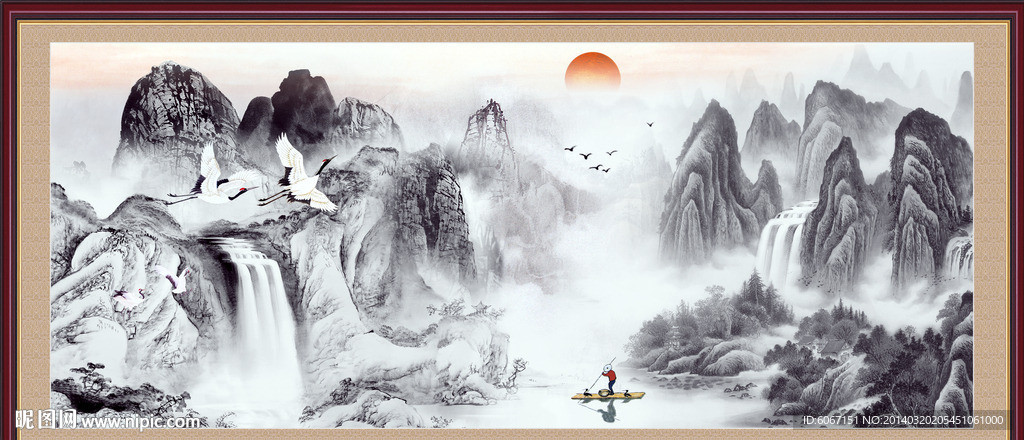 山水画