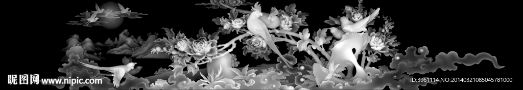 浮雕灰度图