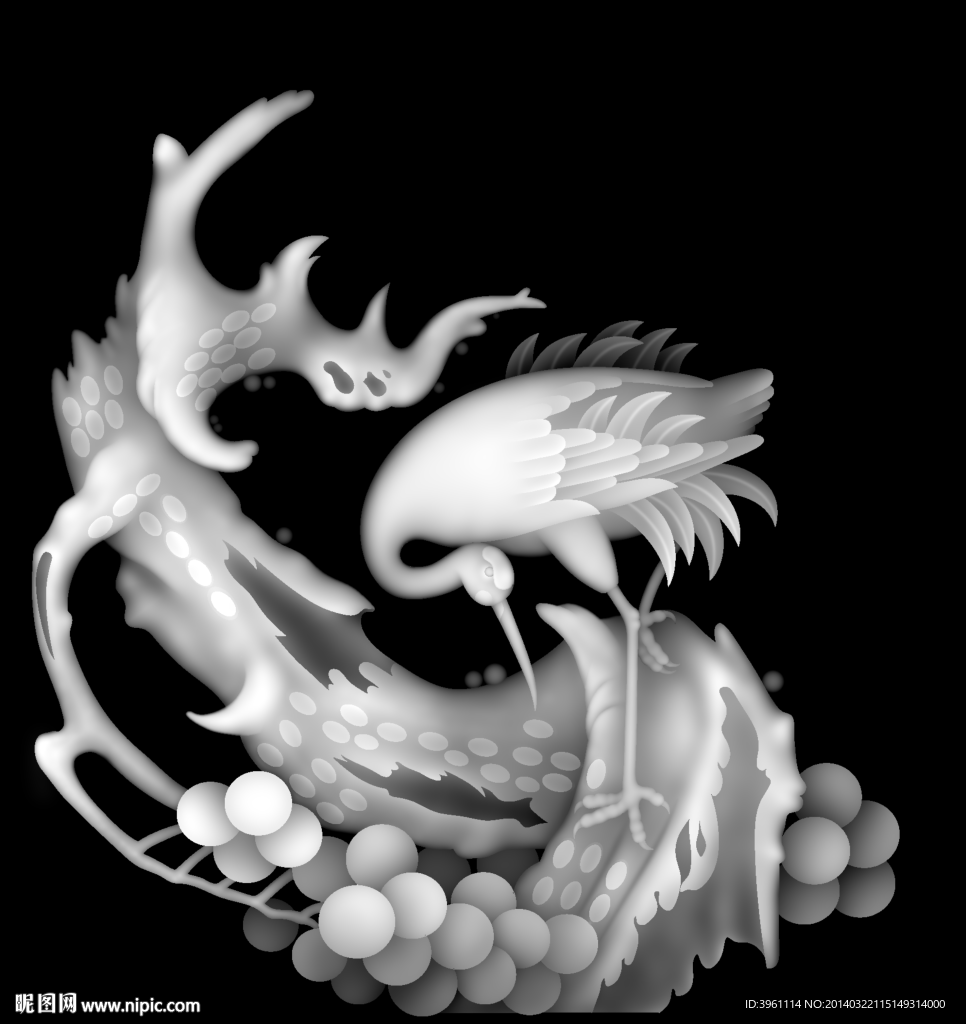 浮雕灰度图
