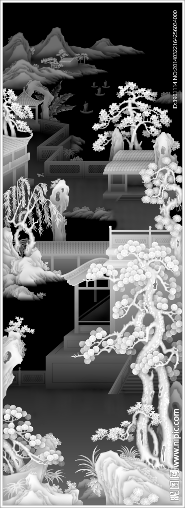 浮雕灰度图