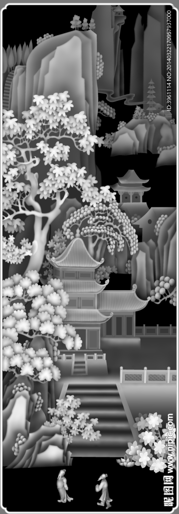 浮雕灰度图