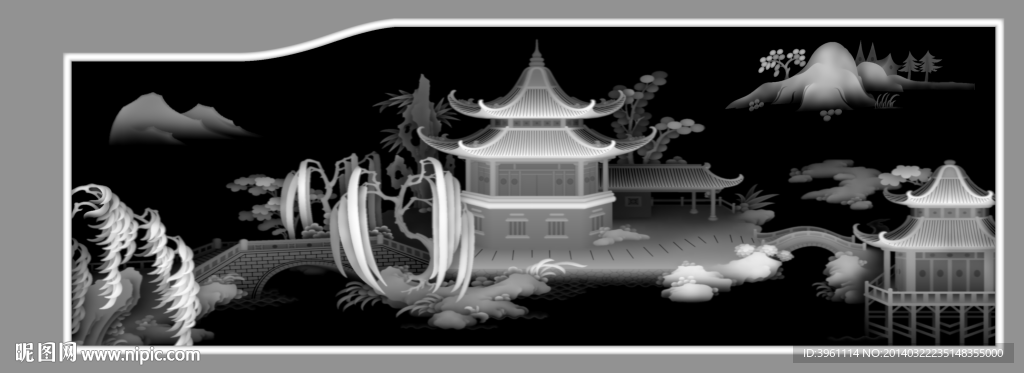 浮雕灰度图
