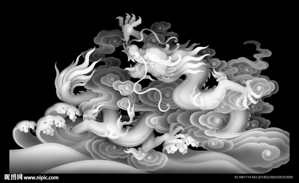 浮雕灰度图