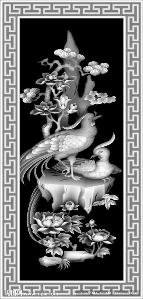 浮雕灰度图