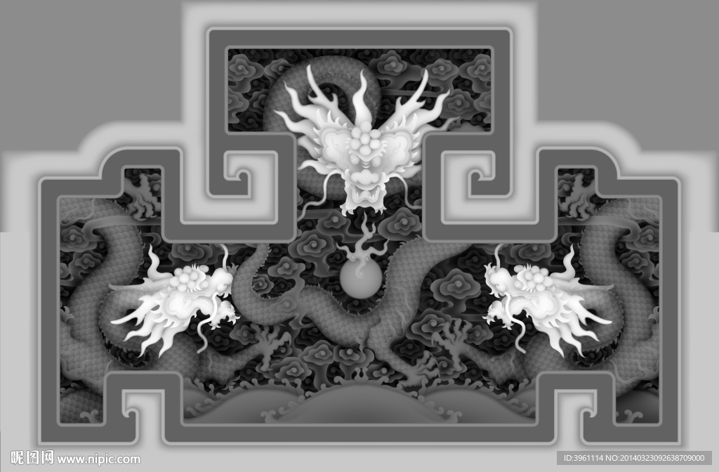 浮雕灰度图