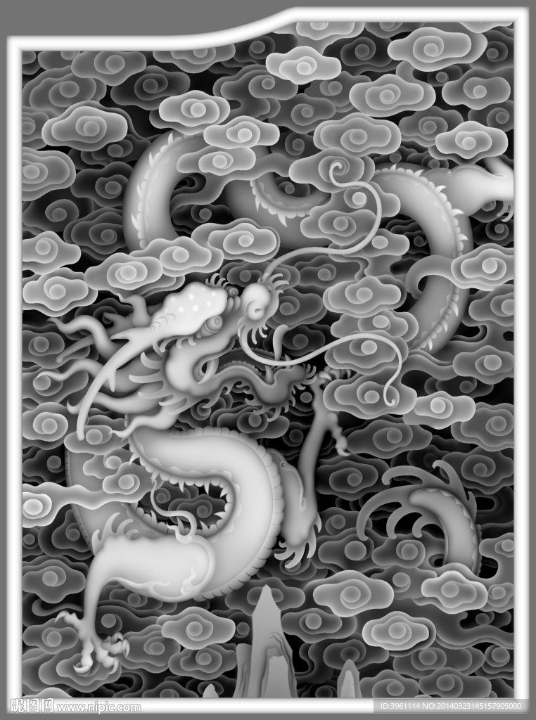 浮雕灰度图