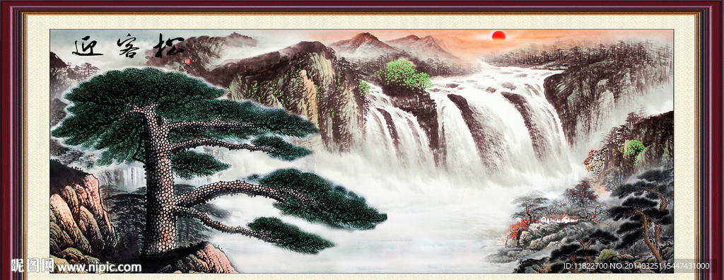 黄山迎客松