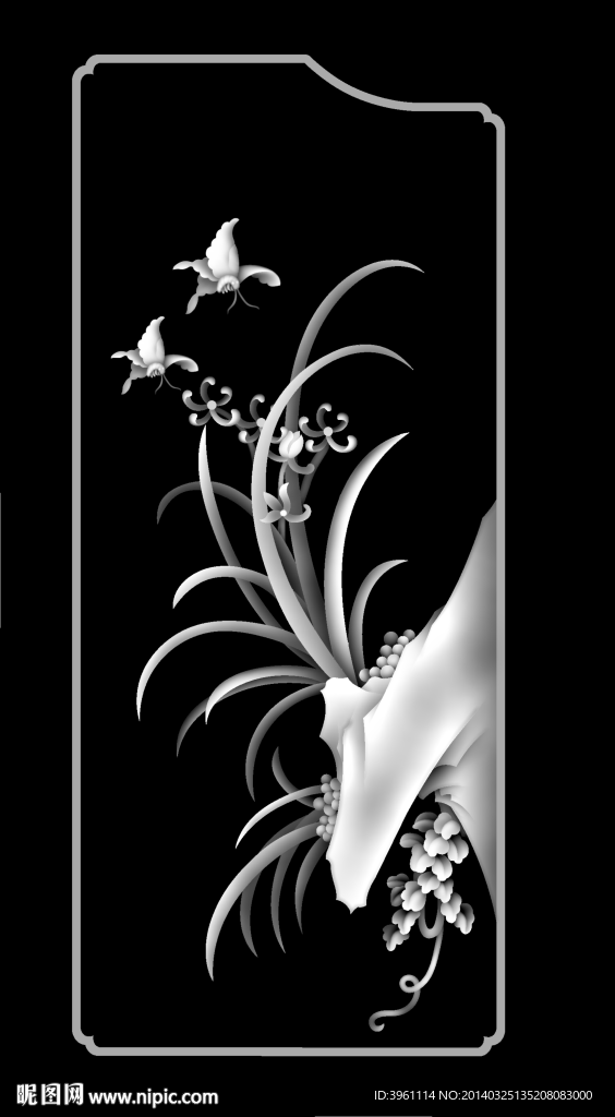 浮雕灰度图